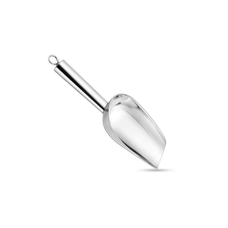 Freezer，Kitchen Ice Scooper for Ice Maker, Metal Scoop for Kitchen Gadgets Cookie Flour Pet Dog Food Scoop