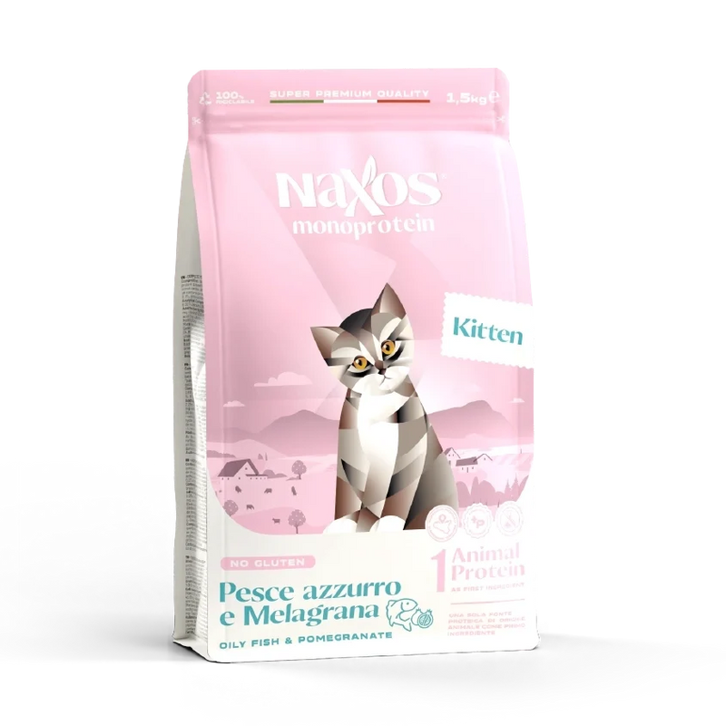 Naxos KITTEN Fish and pomegranate 1.5kg