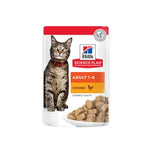 Hill's Science Plan Adult Wet Feline Food Chicken (Pouches) 85gx12