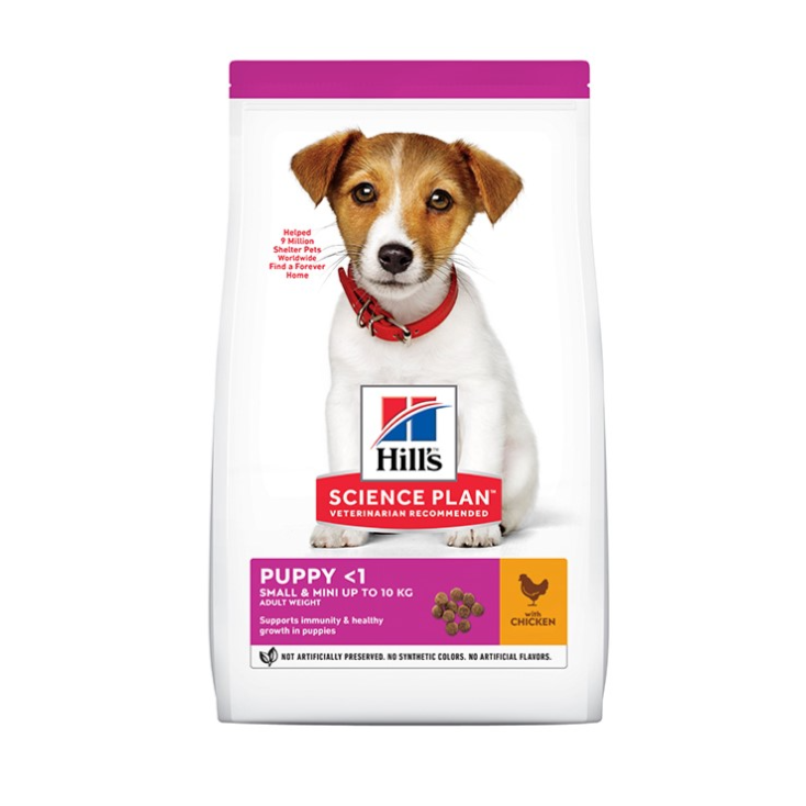 Hill's Science Plan Small & Mini Puppy Food with Chicken 3kg