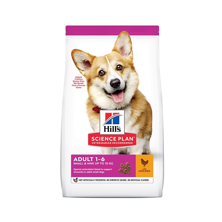 Hill's Science Plan Small and Mini Adult Canine Food with Chicken 3kg