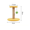 Kitty Flower Scratcher Cat tree yellow