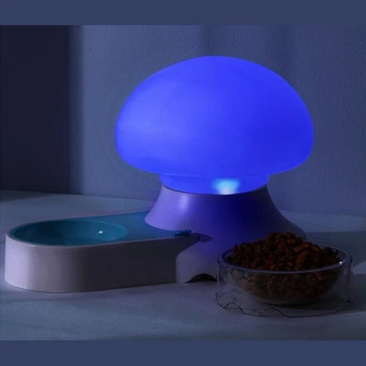 Jellyfish LED Drinking  Water Feeder for Small  Pets, 304x316x200mm