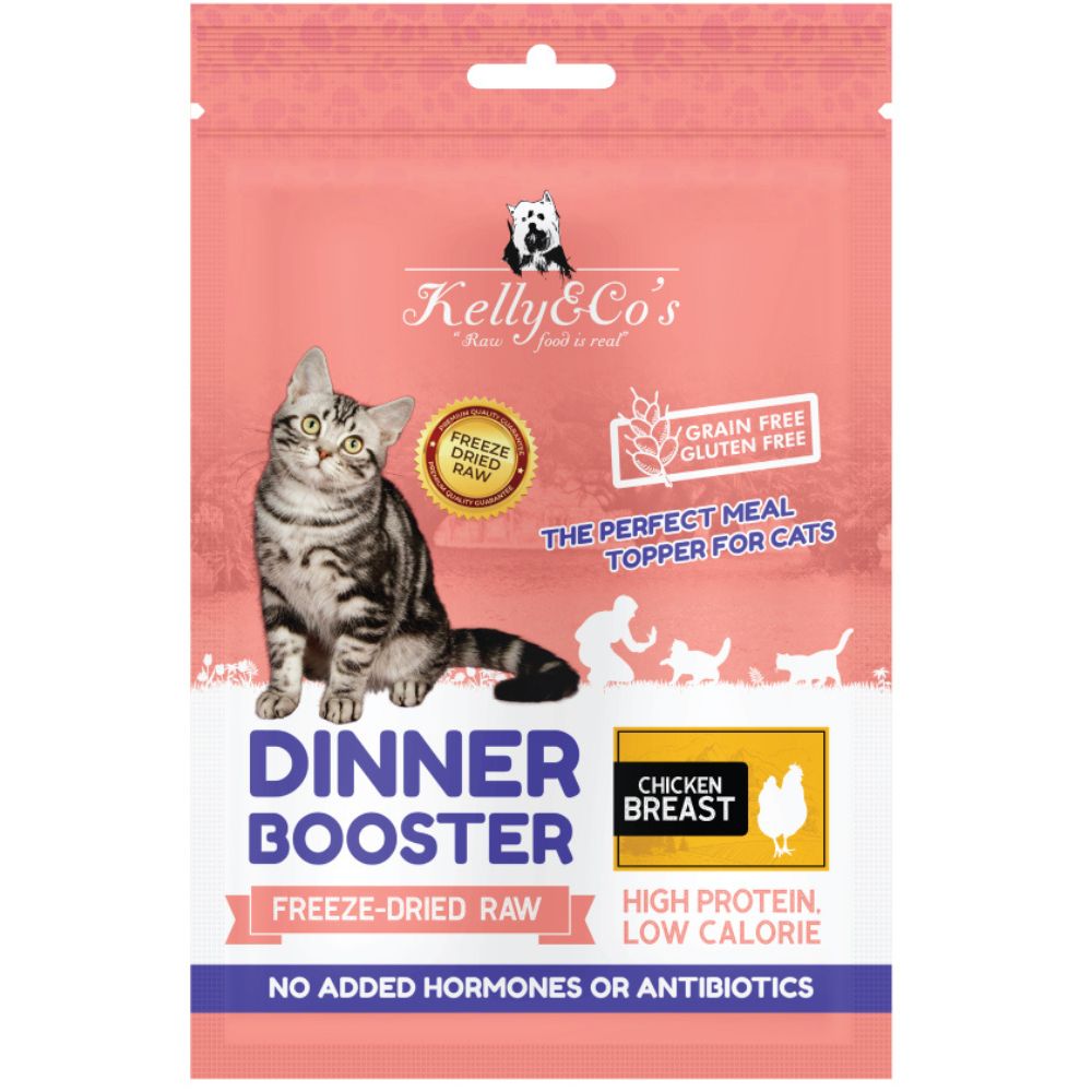 KELLY & CO'S Dinner Booster Topper Chicken Breast Cat 50g