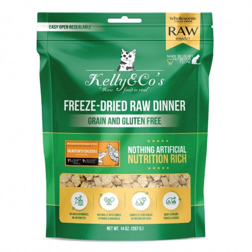 KELLY & CO'S FD RD Salmon with Chicken Cat 397g.