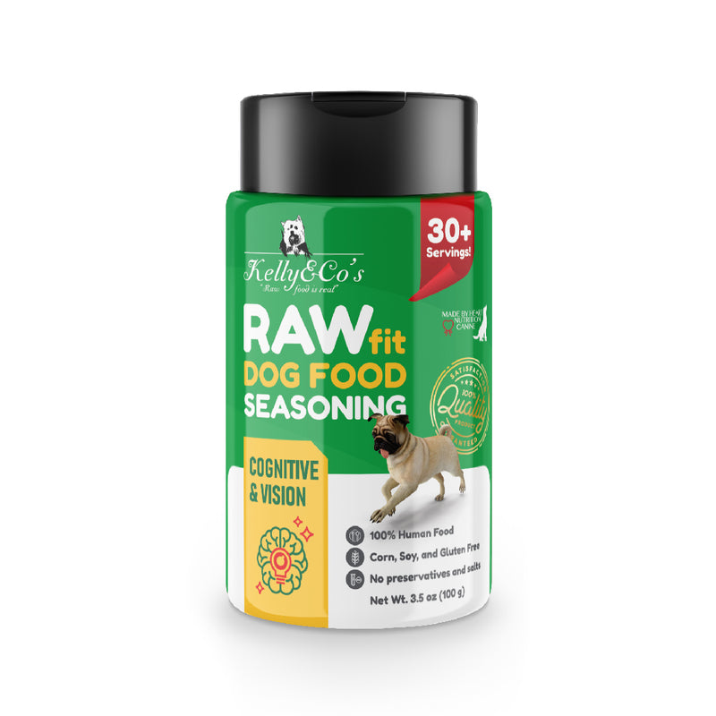 KELLY & CO'S Freeze-dried Raw Fit Seasoning Cognitive & Vision, 100g