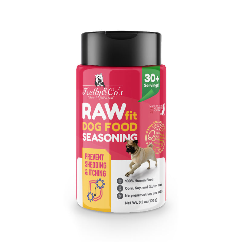 KELLY & CO'S Freeze-dried Raw Fit Seasoning Shedding & Itching, 100g