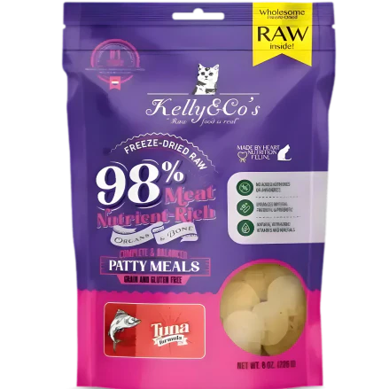 KELLY & CO’S Patty Meal CMB Tuna Cat 226 g
