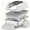 Cat Litter Box Stainless steel litter box