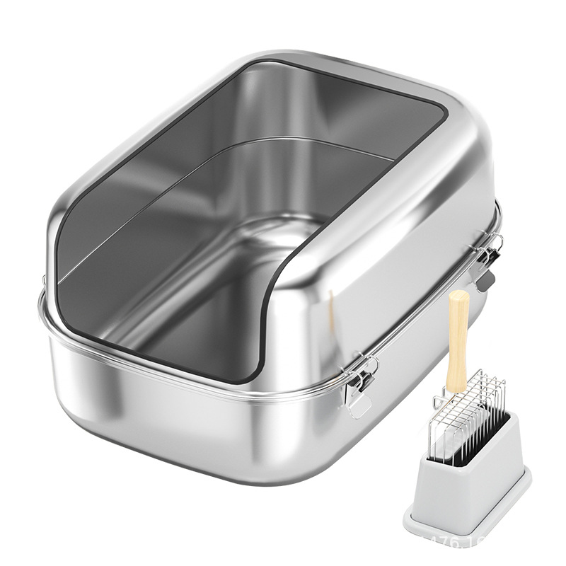 Cat Litter Box Stainless steel litter box