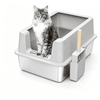Cat Litter Box Stainless steel litter box