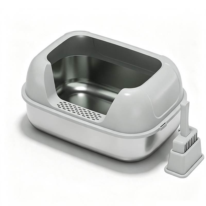 Cat Litter Box Stainless steel litter box