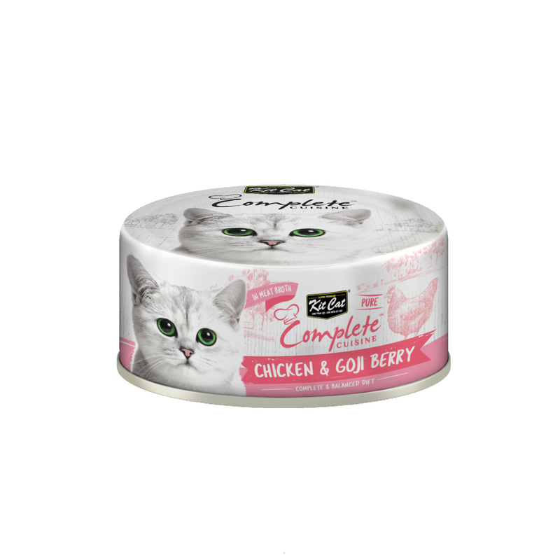 Kit Cat Complete Cuisine-Chicken & Goji Berry 70g  Can
