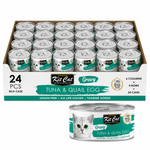 Kit Cat Gravy Canned Food (Tuna & Quail Egg) 24x70g