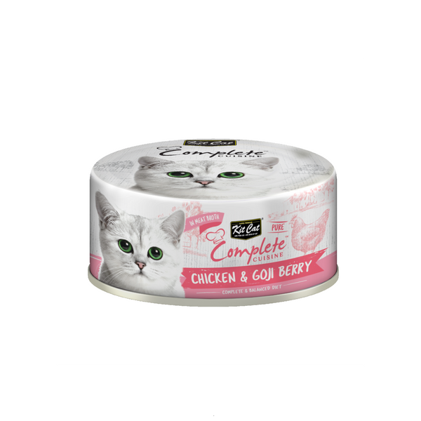 Kit Cat Complete Cuisine-Chicken & Goji Berry 70g  Can