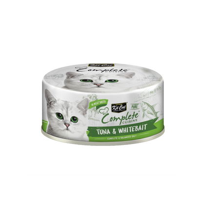 Kit Cat Complete Cuisine -Tuna & Whitebait 24x70g