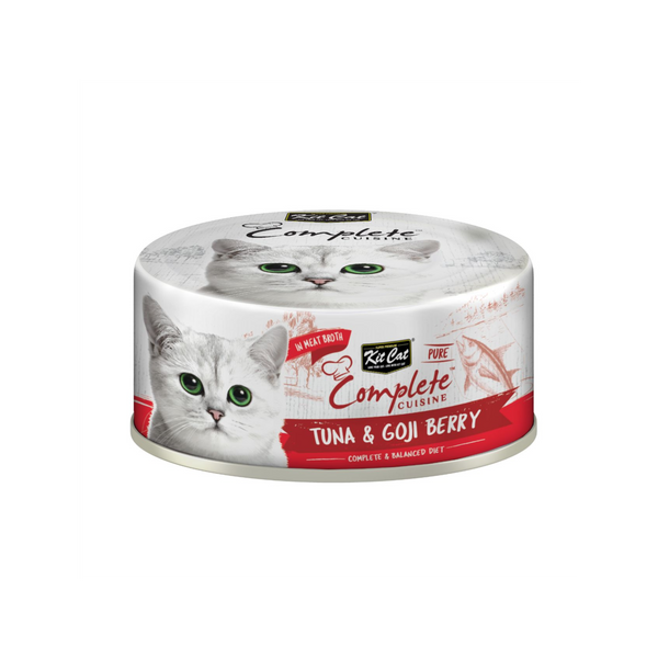 Kit Cat Complete Cuisine – Tuna & Goji Berry 70g Can