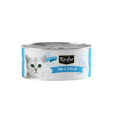 Kit Cat Deboned Tuna & Scallop Toppers 24 Can