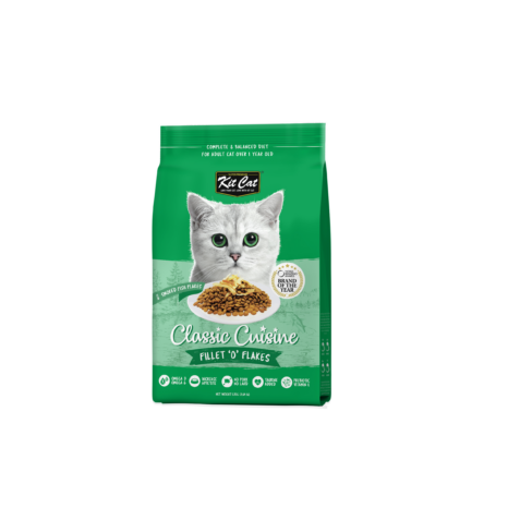 Kit Cat Fillet ‘O’ Flakes Dry Cat Food (Ideal for Picky Eaters) 1.2kg