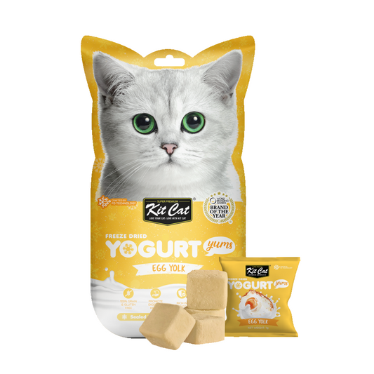 Kit Cat Freeze Dried Yogurt Yums (Egg Yolk) 10G
