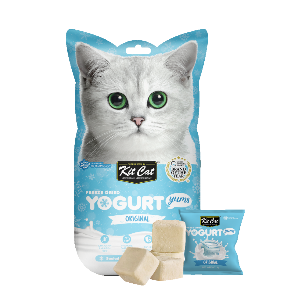 Kit Cat Freeze Dried Yogurt Yums (Original) 10G