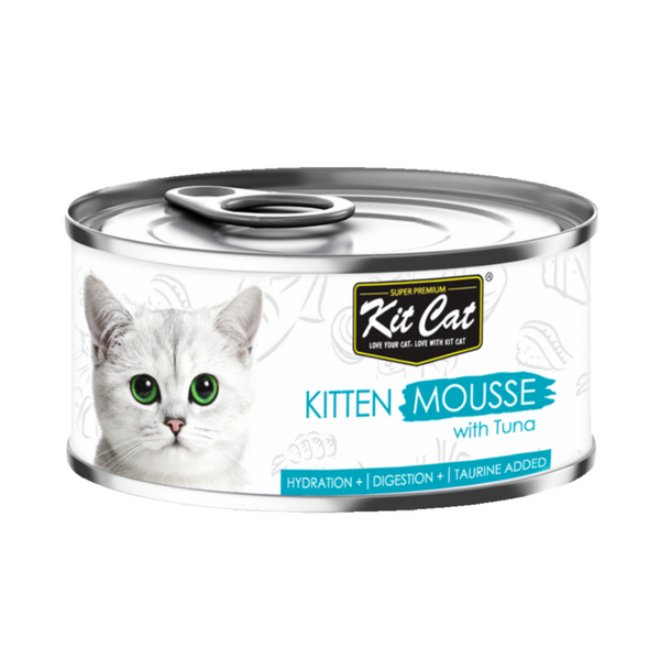 Kit Cat Kitten Tuna Mousse 80G  Can