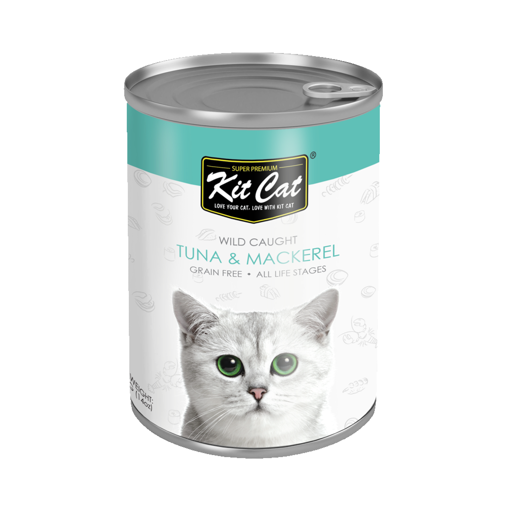 Kit Cat – Atlantic Tuna with Mackerel 24x400g
