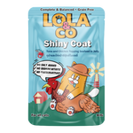 Lola & Co Shiny Coat Tuna & Chicken Topping Seafood In Jelly 80gx12pcs