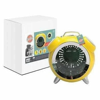 Clock Cat Bag Yellow