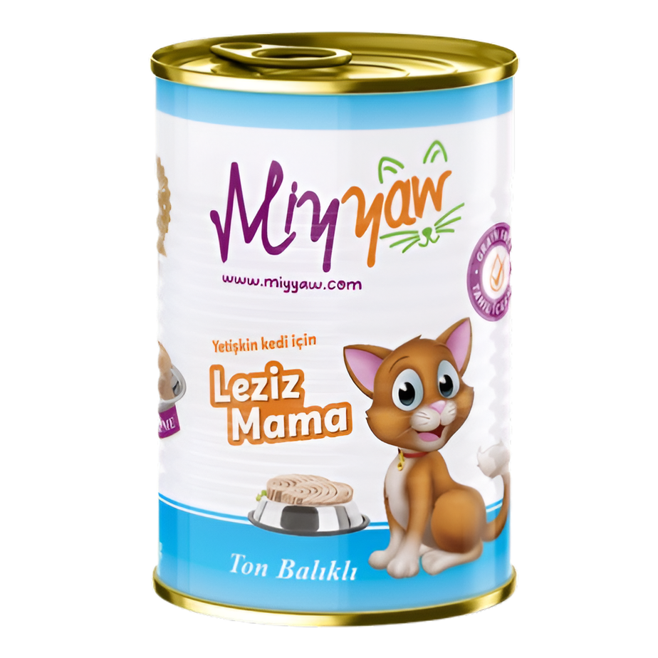 MIYYAW WET FOOD FOR ADULT CAT WITH TUNA Pate 400g x 20pcs