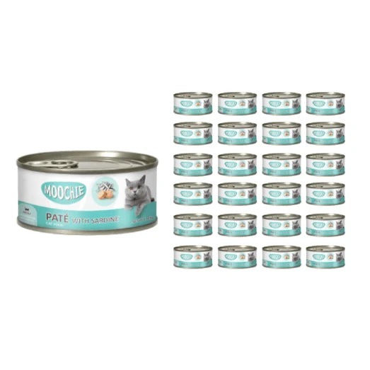 MOOCHIE LOAF WITH SARDINE 156gx24 CANS
