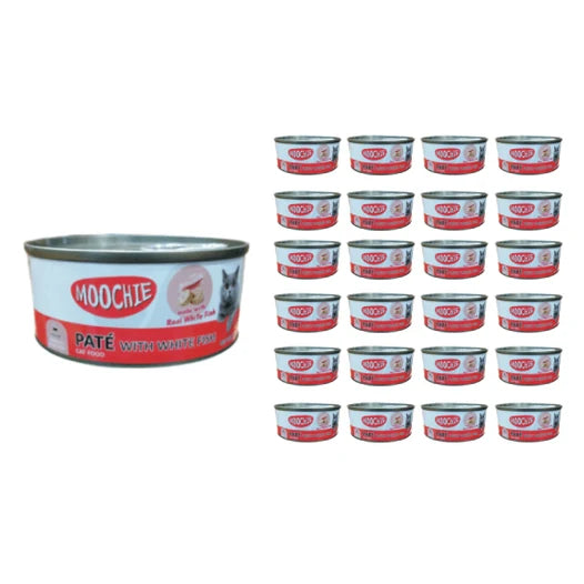 MOOCHIE LOAF WITH WHITE FISH 156gx24 CANS