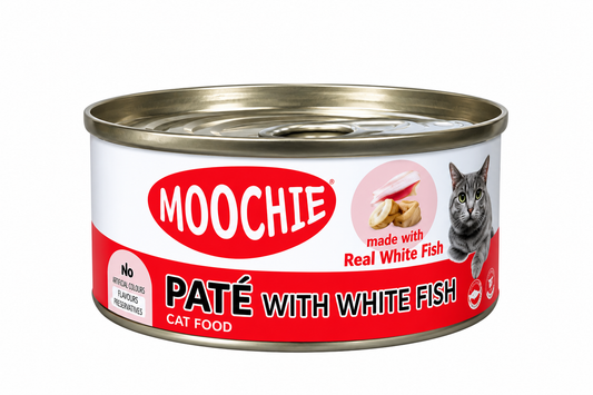 MOOCHIE LOAF WITH WHITE FISH 156g CAN