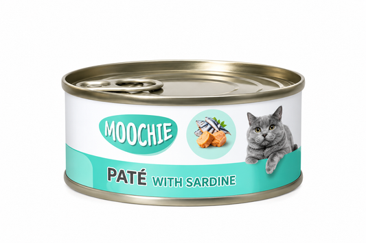 MOOCHIE LOAF WITH SARDINE 156g CAN
