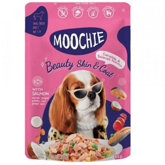 Moochie Casserole With Salmon (Beauty Skin )  85G  Pouch