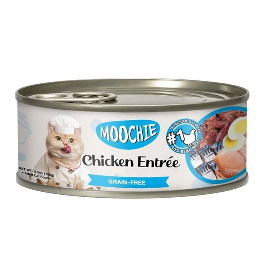 MOOCHIE CAT FOOD CHICKEN ENTREE 156g — 156g