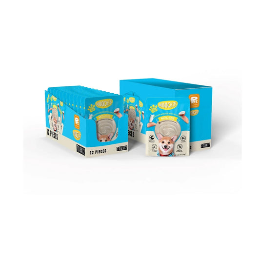 Moochie Chicken Mousse With Goat Milk Mousse 12X85G. Pouch