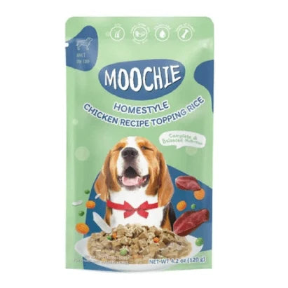 MOOCHIE HOMESTYLE CHICKEN & RICE 120g POUCH