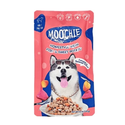 MOOCHIE HOMESTYLE WITH FISH & SWEET POTATO 120g POUCH