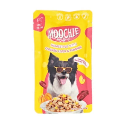 MOOCHIE HOMESTYLE WITH CHICKEN LIVER & PUMPKIN 120g POUCH