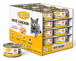 Moochie Loaf With Chicken Pate 24X156G. Can
