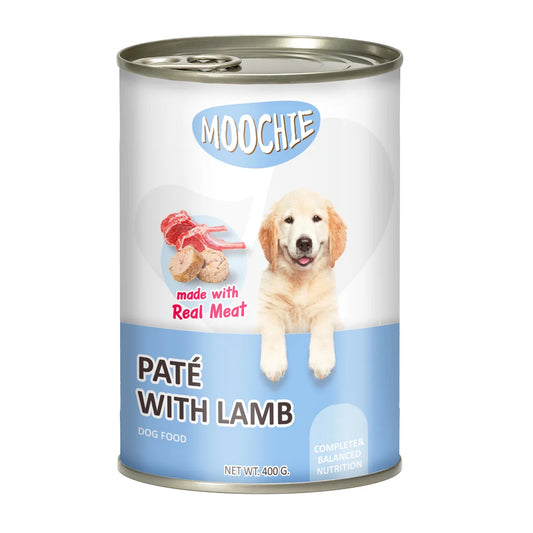 DOG FOOD MOOCHIE PATE WITH LAMB 400g