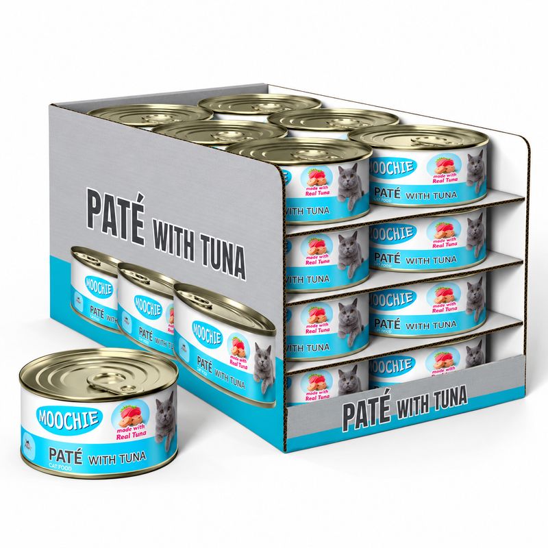 Moochie Loaf With Tuna Pate 24X156G. Can