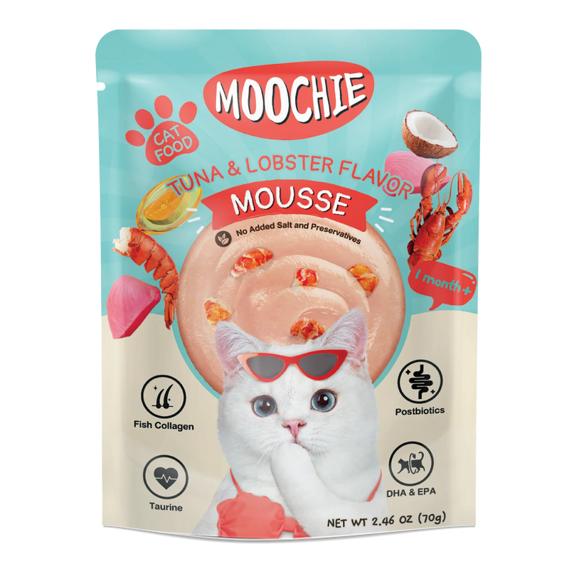 MOOCHIE MOUSSE TUNA & LOBSTER FLAVOR 70g
