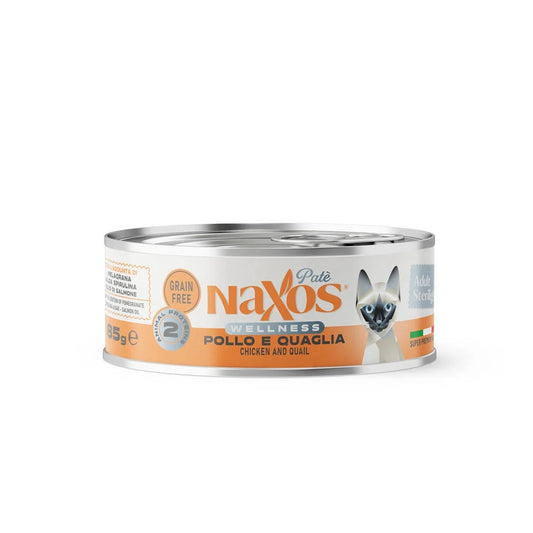 Naxos CAT Adult Sterilight PATE CHICKEN & Quail Gr 85