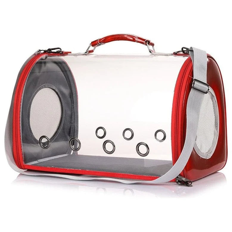 Pet Carrier Acrylic +  polyester 43X27X28cm