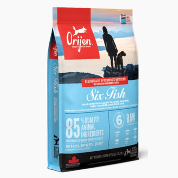 ORIJEN Six Fish Dry Dog Food – 2 kg | All Breeds