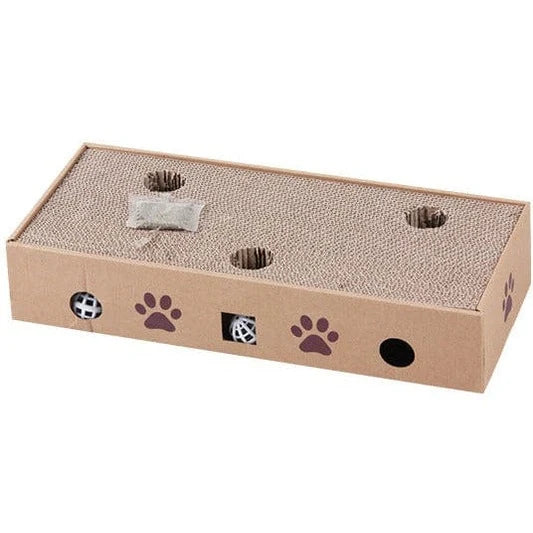 PAWISE 2 in 1 Cat Scratching Box