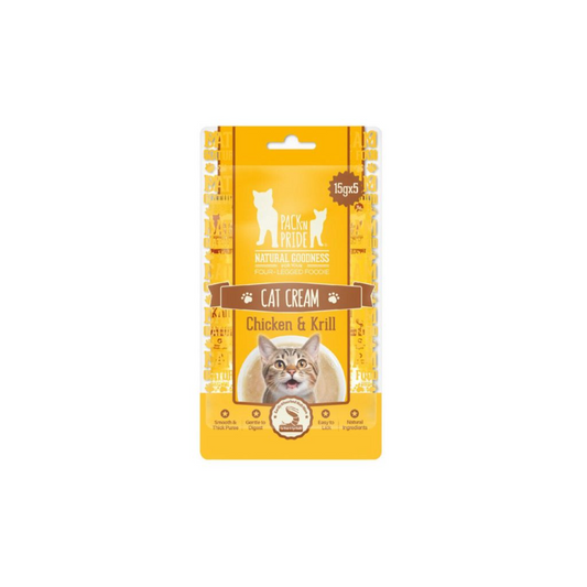 PackNPride Cat Cream Chicken & Krill