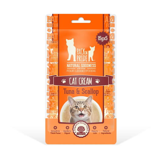 PackNPride Cat Cream Tuna & Scallop